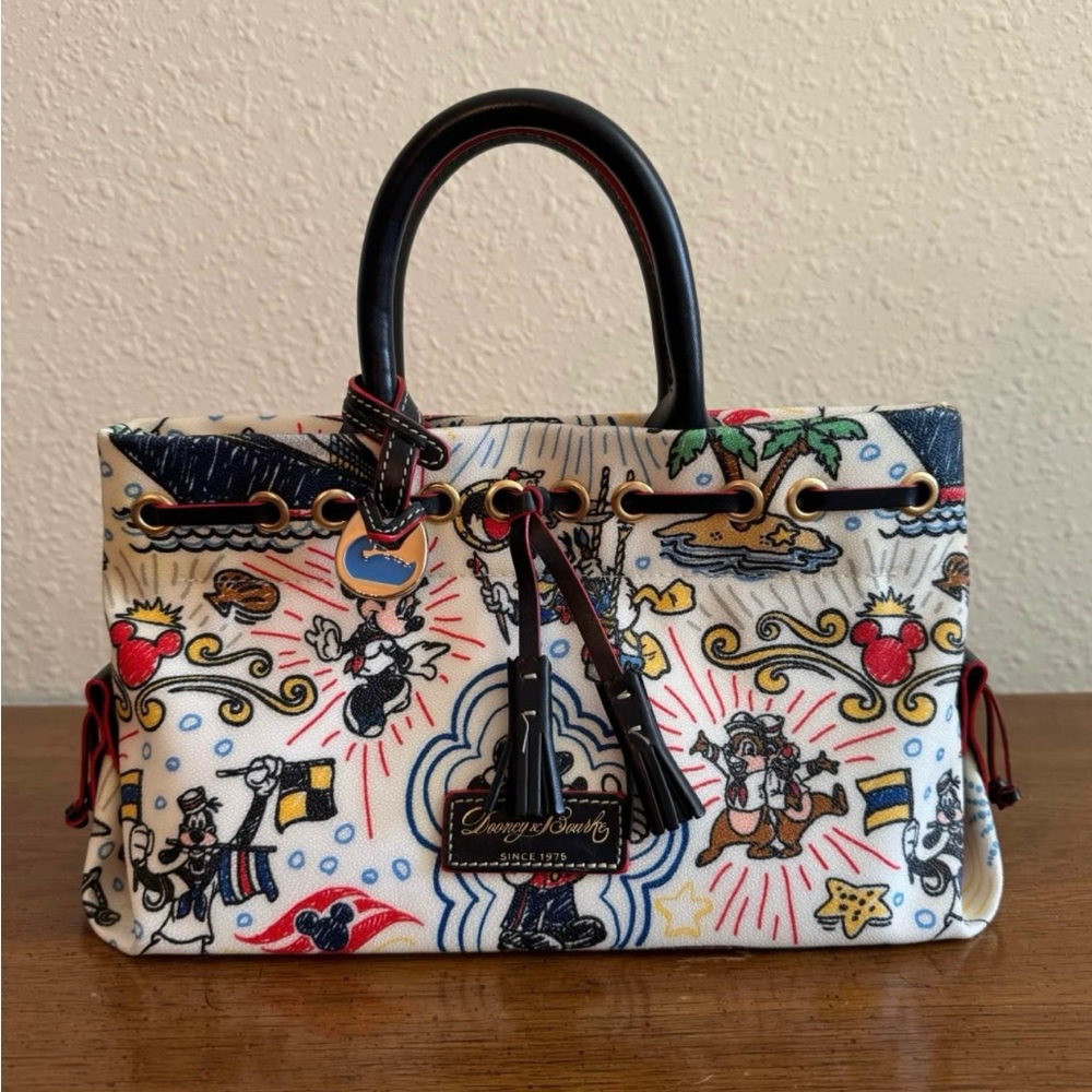 Dooney & Bourke Multicolor Graphic Tote Bag